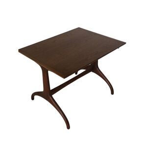 Vintage Heritage Henredon Table Horn Leg Side End Table Modern MCM